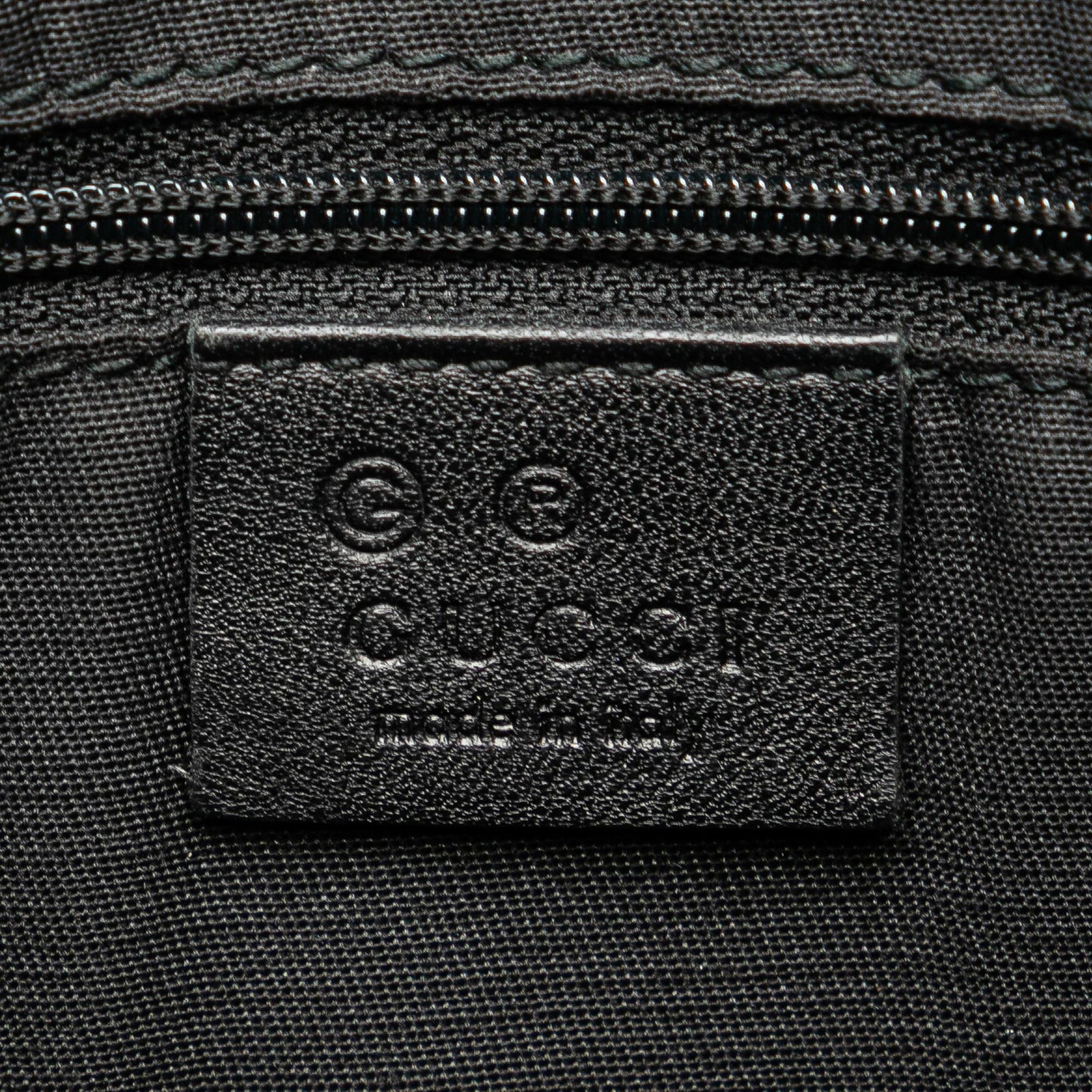 Gucci Embossed Leather Horsebit Abbey D Ring Crossbody