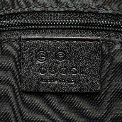 Gucci Embossed Leather Horsebit Abbey D Ring Crossbody