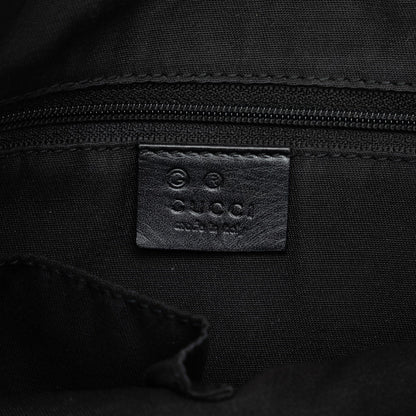 Gucci Embossed Leather Horsebit Crossbody Bag (SHG-KBNslG)