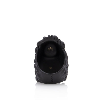 Gucci Faux Pearl Lion Head Ring - Size 4 1/2 (SHF-22271)