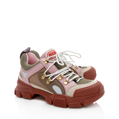 Gucci Flashtrek Journey Low Top Hiker Boot Trainer Sneakers - Size 9 / 39 (SHF-18373)