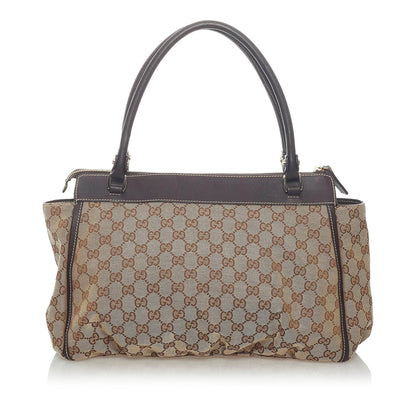 Gucci GG Abbey D-Ring Canvas Tote Bag (SHG-34492)