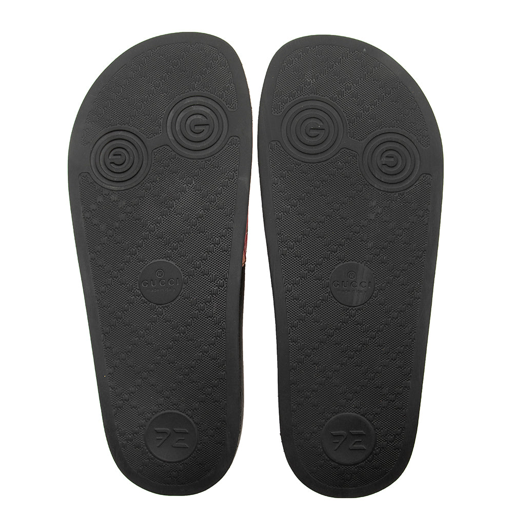 Gucci GG Supreme Blooms Floral Sandals - 8 / 38 (SHF-20281)