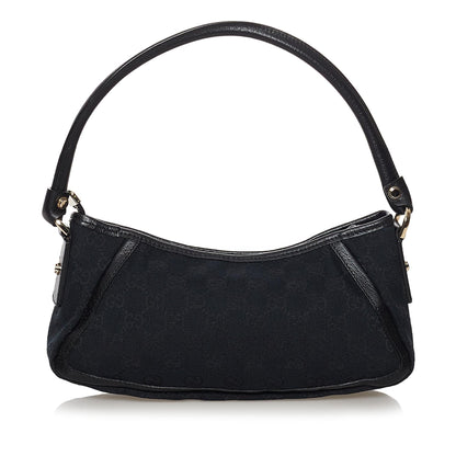 Gucci GG Canvas Abbey D-Ring Baguette (SHG-31784)