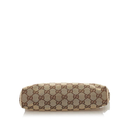 Gucci GG Canvas Abbey D-Ring Baguette (SHG-33038)