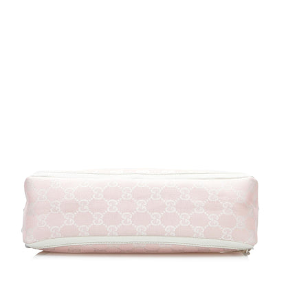 Gucci GG Canvas Abbey D-Ring Baguette (SHG-O6AhCn)