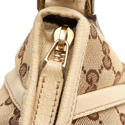 Gucci GG Canvas Abbey D-Ring Baguette (SHG-gsWroX)