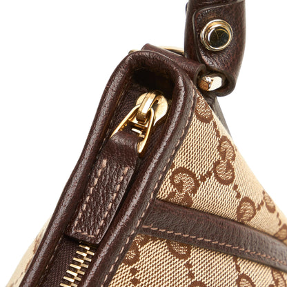 Gucci GG Canvas Abbey D-Ring Baguette (SHG-fGjZS8)