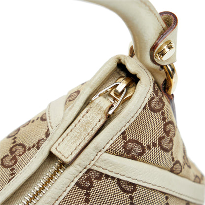 Gucci GG Canvas Abbey D-Ring Baguette (SHG-7E86TE)
