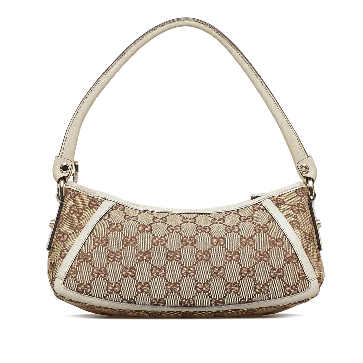 Gucci GG Canvas Abbey D-Ring Baguette (SHG-hXyRGD)