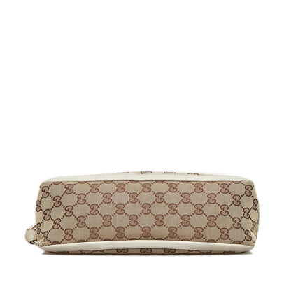 Gucci GG Canvas Abbey D-Ring Baguette (SHG-hXyRGD)
