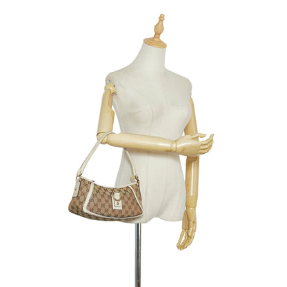 Gucci GG Canvas Abbey D-Ring Baguette (SHG-hXyRGD)