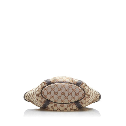 Gucci GG Canvas Abbey D-Ring Bucket Tote (SHG-URGinx)