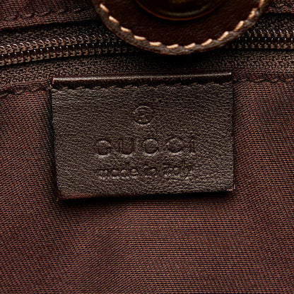 Gucci GG Canvas Abbey D-Ring Bucket Tote (SHG-URGinx)