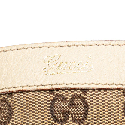 Gucci GG Canvas Abbey D Ring Convertible Satchel