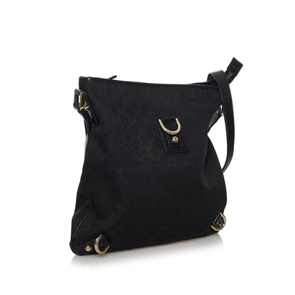 Gucci GG Canvas Abbey D-Ring Crossbody Bag (SHG-29759)