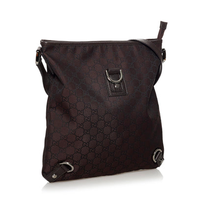 Gucci GG Canvas Abbey D-Ring Crossbody Bag (SHG-30862)