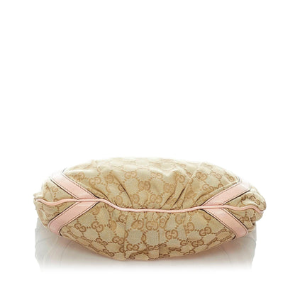Gucci GG Canvas Abbey D-Ring Crossbody Bag (SHG-34709)