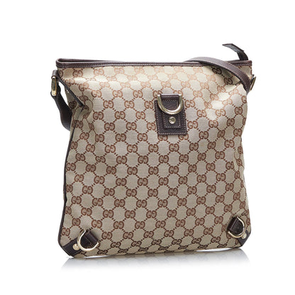 Gucci GG Canvas Abbey D-Ring Crossbody Bag (SHG-mLFI4s)