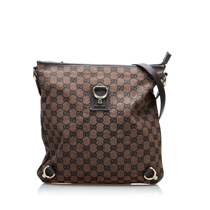 Gucci GG Canvas Abbey D-Ring Crossbody Bag (SHG-KnQtNG)