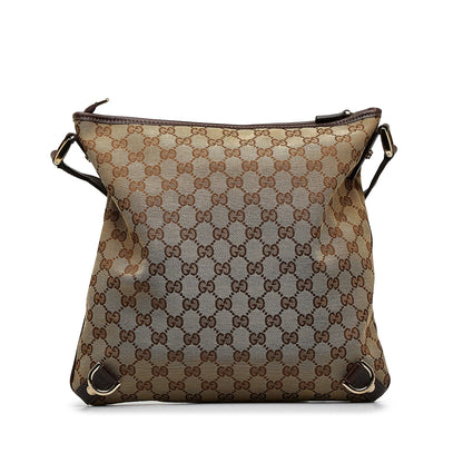 Gucci GG Canvas Abbey D-Ring Crossbody Bag (SHG-2oAKrR)