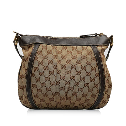 Gucci GG Canvas Abbey D-Ring Crossbody Bag (SHG-ThMn65)