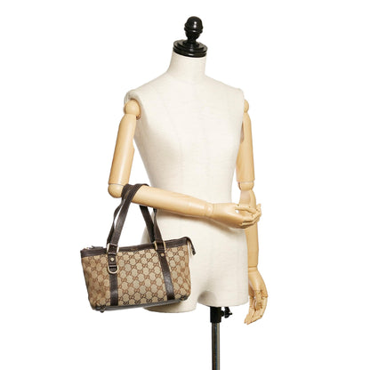 Gucci GG Canvas Abbey D-Ring Handbag (SHG-29791)