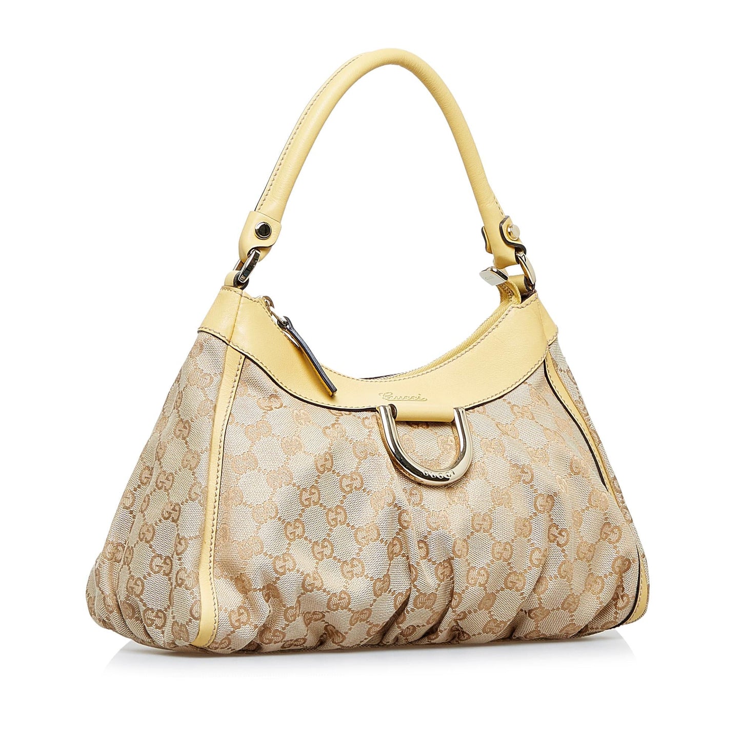 Gucci GG Canvas Abbey D-Ring Handbag (SHG-sfhAGG)