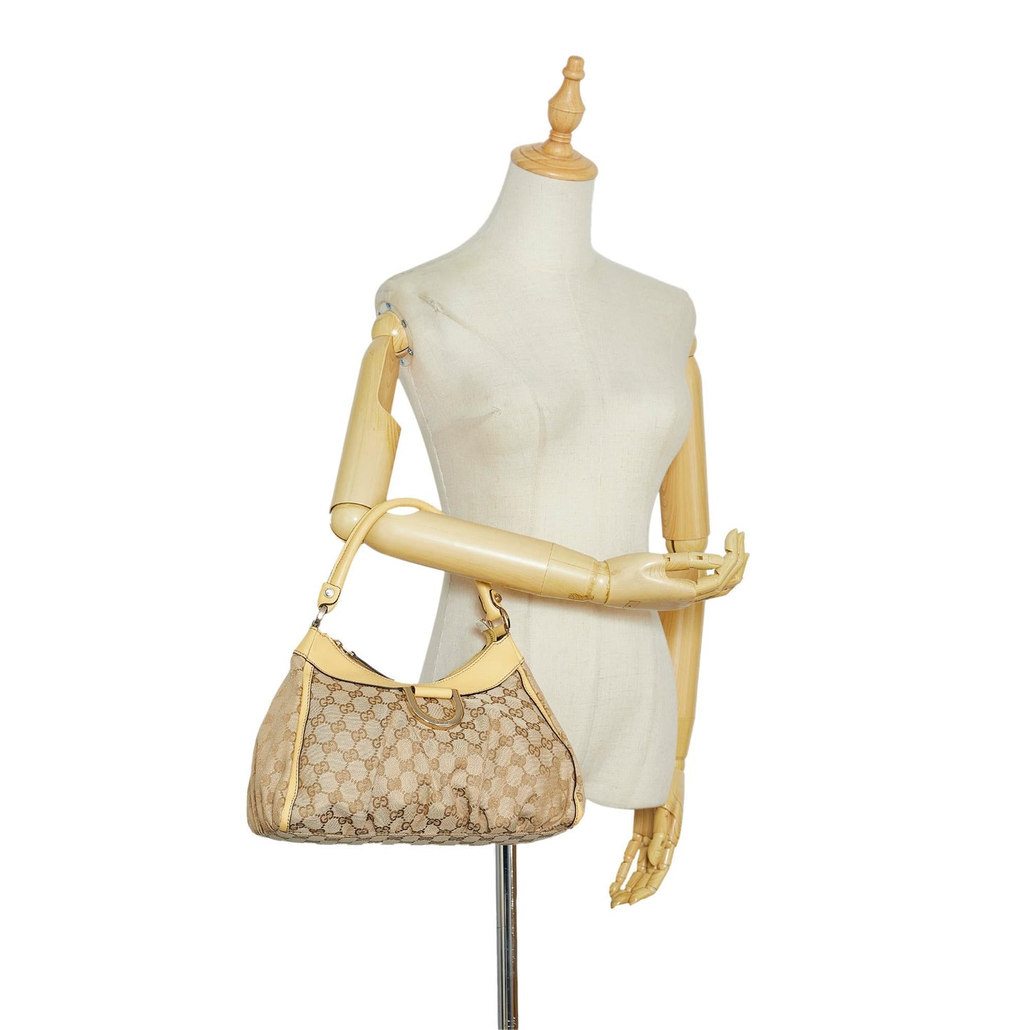 Gucci GG Canvas Abbey D-Ring Handbag (SHG-VCsNdf)