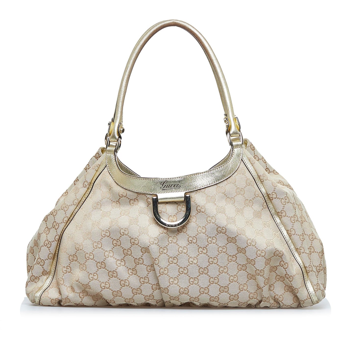 Gucci GG Canvas Abbey D-Ring Handbag (SHG-lm4hGR)