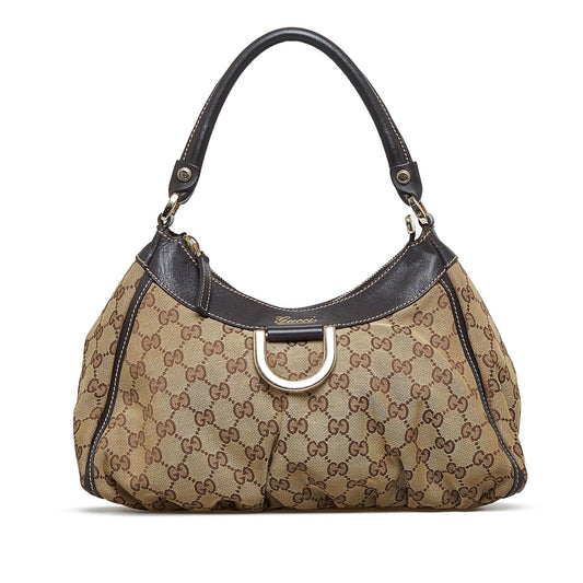Gucci GG Canvas Abbey D-Ring Handbag (SHG-EPPieA)