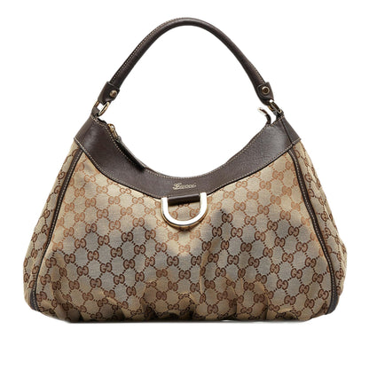 Gucci GG Canvas Abbey D-Ring Handbag (SHG-s9dIye)