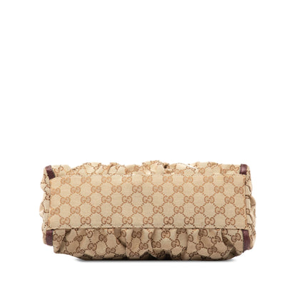 Gucci GG Canvas Abbey D-Ring Handbag (SHG-33rjfk)