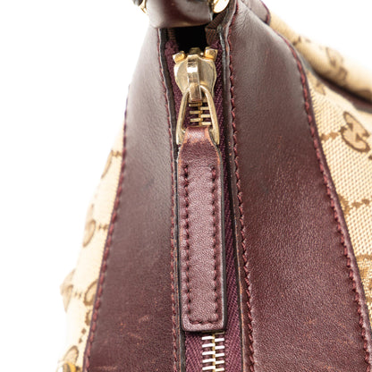 Gucci GG Canvas Abbey D-Ring Handbag (SHG-33rjfk)
