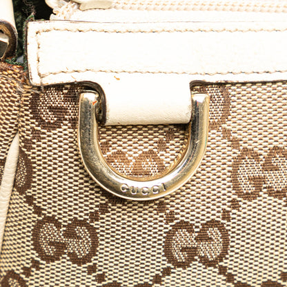 Gucci GG Canvas Abbey D Ring Pochette