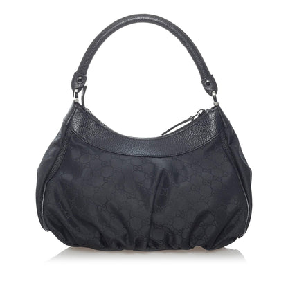Gucci GG Canvas Abbey D-Ring Shoulder Bag (SHG-31187)