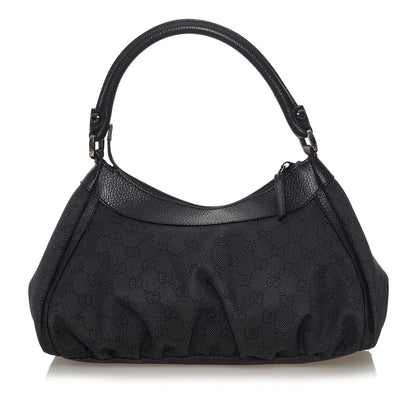 Gucci GG Canvas Abbey D-Ring Shoulder Bag (SHG-33709)