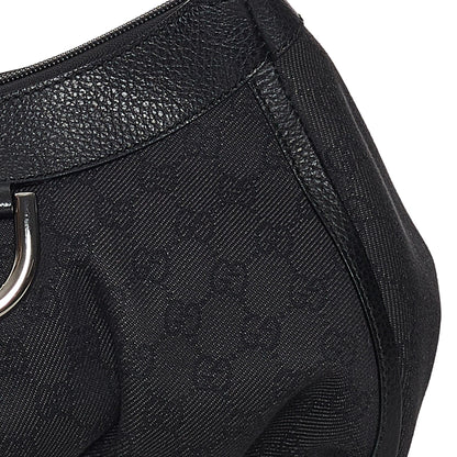 Gucci GG Canvas Abbey D-Ring Shoulder Bag (SHG-33709)