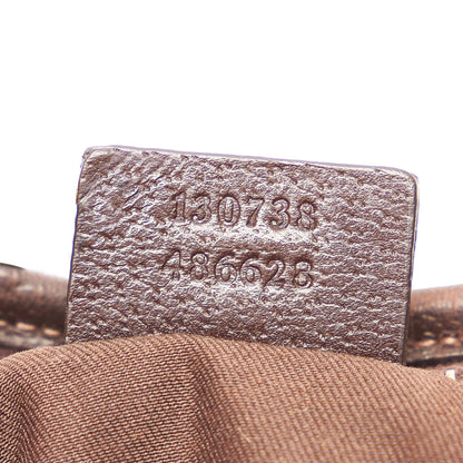 Gucci GG Canvas Abbey D-Ring Shoulder Bag (SHG-33753)