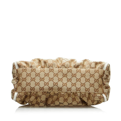 Gucci GG Canvas Abbey D-Ring Shoulder Bag (SHG-Qbw6rY)