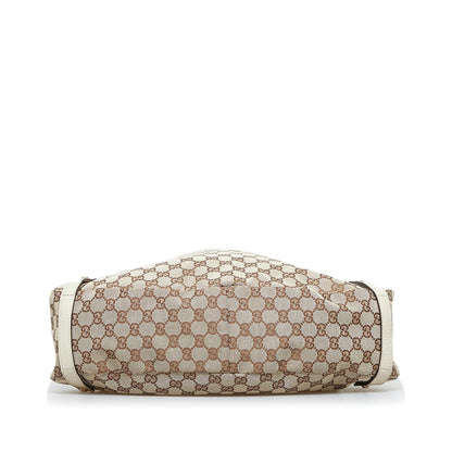 Gucci GG Canvas Abbey D-Ring Shoulder Bag (SHG-eDWQbG)