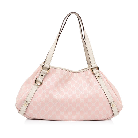 Gucci GG Canvas Abbey D-Ring Shoulder Bag (SHG-N7enOd)
