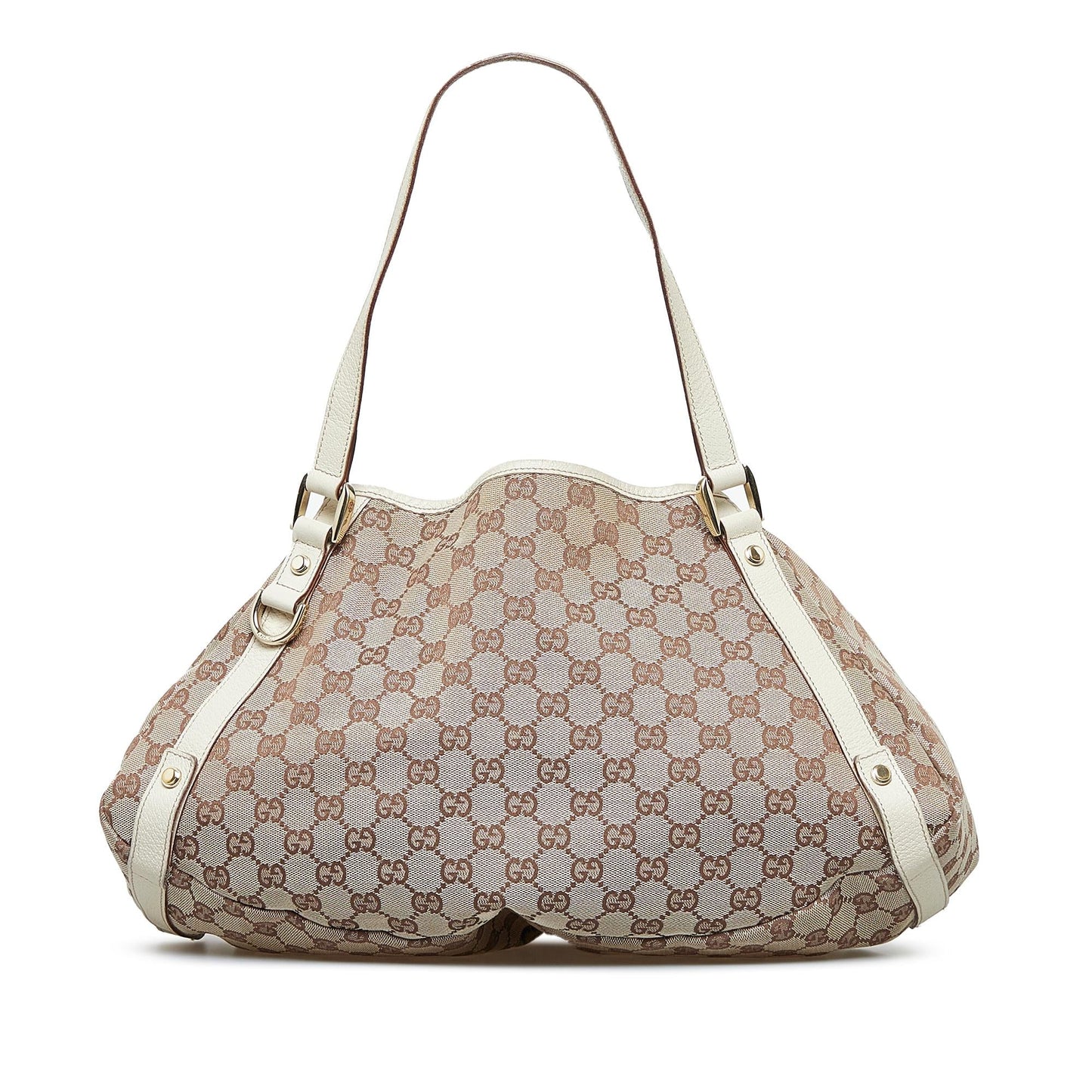Gucci GG Canvas Abbey D-Ring Shoulder Bag (SHG-1hl2ZB)