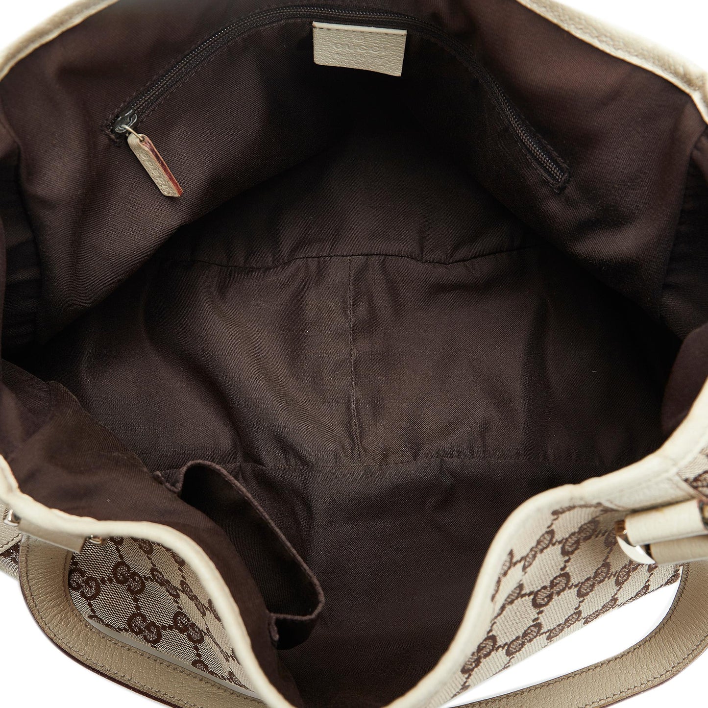 Gucci GG Canvas Abbey D-Ring Shoulder Bag (SHG-1hl2ZB)