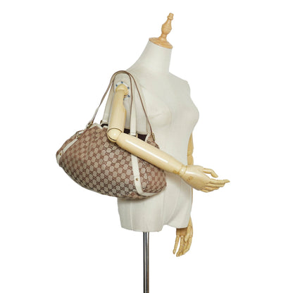 Gucci GG Canvas Abbey D-Ring Shoulder Bag (SHG-1hl2ZB)