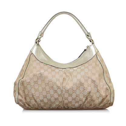 Gucci GG Canvas Abbey D-Ring Shoulder Bag (SHG-iapUN9)