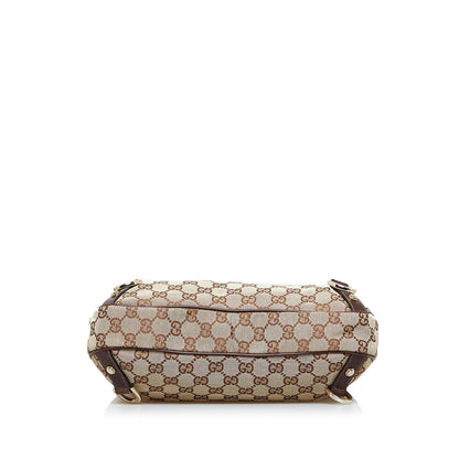 Gucci GG Canvas Abbey D-Ring Shoulder Bag (SHG-eLZmsk)