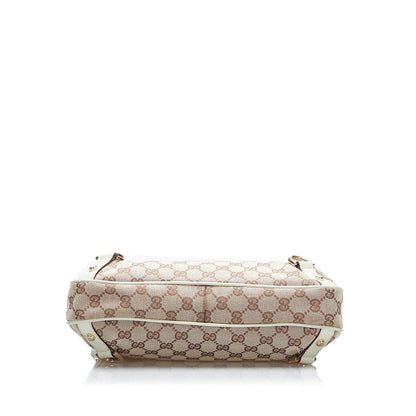 Gucci GG Canvas Abbey D-Ring Shoulder Bag (SHG-TV2HAe)