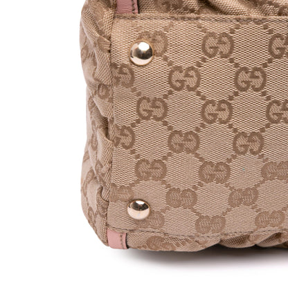 Gucci GG Canvas Abbey D Ring Shoulder Bag