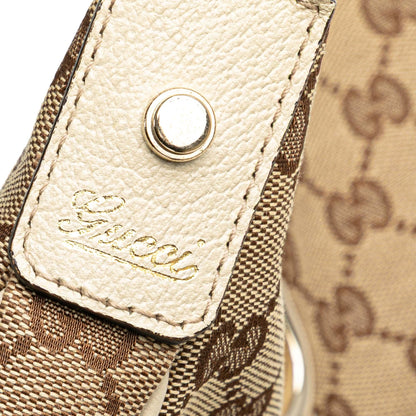 Gucci GG Canvas Abbey D Ring Shoulder Bag